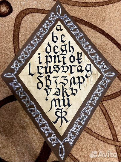 Учебная работа по дисциплине шрифты