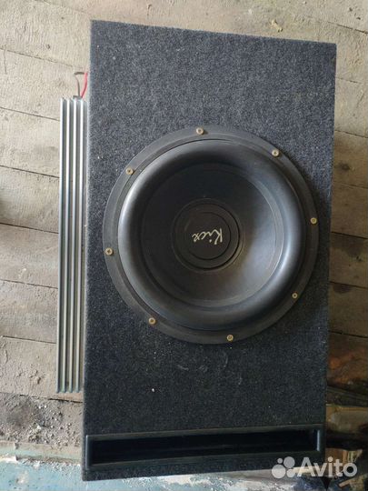 Сабвуфер и усилитель моноблок