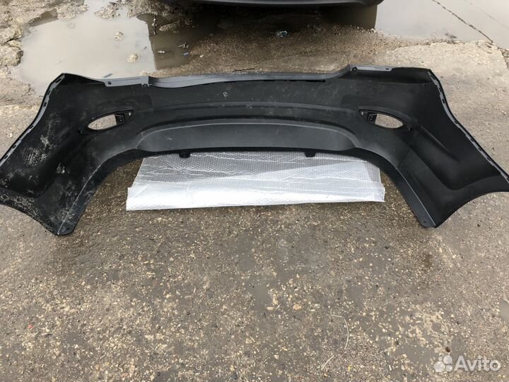 Бампер Задний Хендай Солярис 2010-2014 год