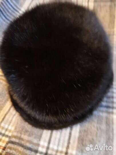 Шапка норковая женская