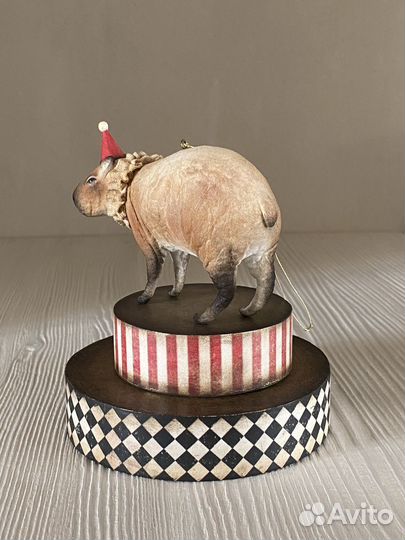 Ватная игрушка Капибара