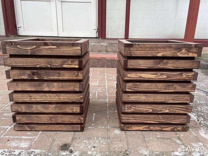 Кашпо для туи. Ящик для цветов