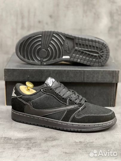 Nike Air Jordan 1 Low Travis Scott Black Phantom
