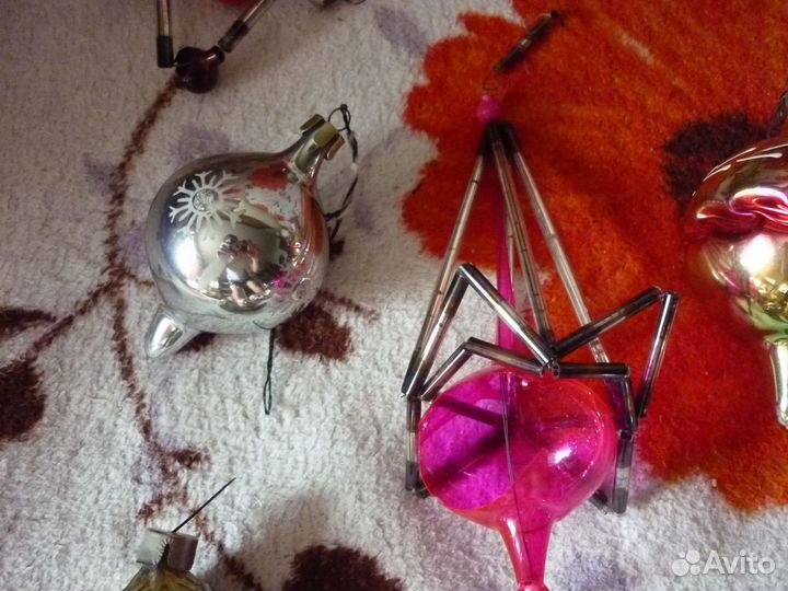 Елочные игрушки, фигурки, СССР