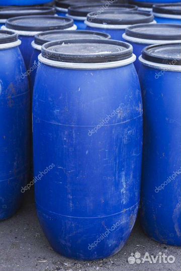 Бочки пластиковые и металлические 170 литров