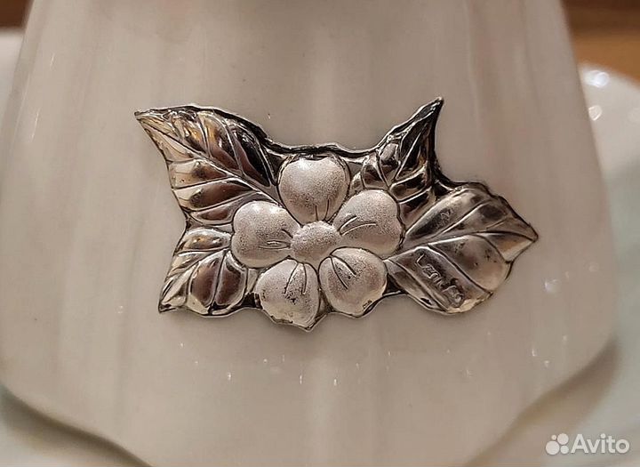 242460 Комплект сахарница и сливочник