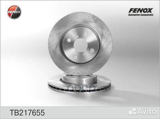 TB217655 диск тормозной передний Toyota Yaris