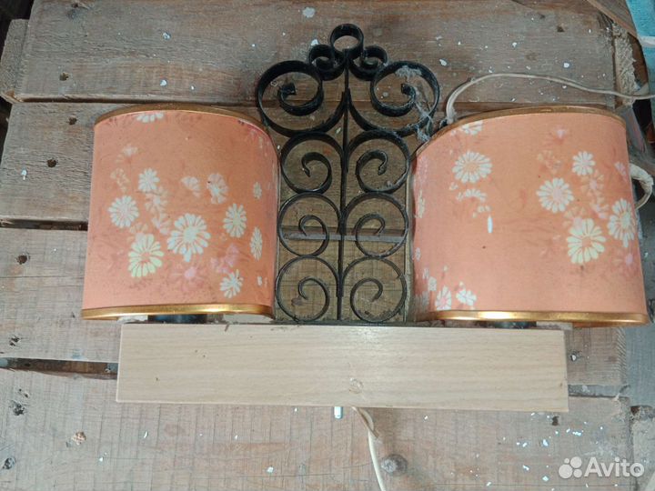 Светильник СССР винтаж настенный