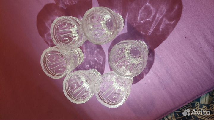 Хрустальные рюмки СССР