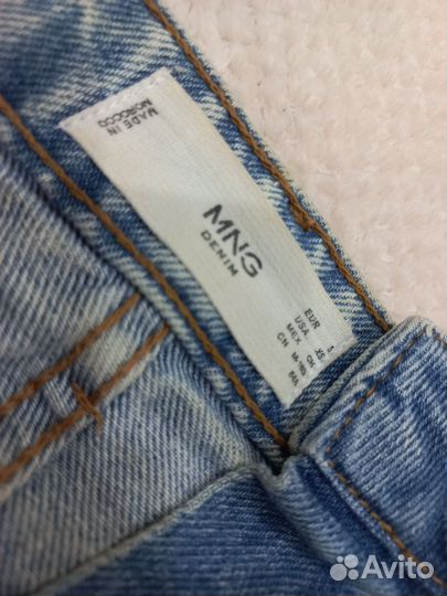 Джинсовая юбка mango