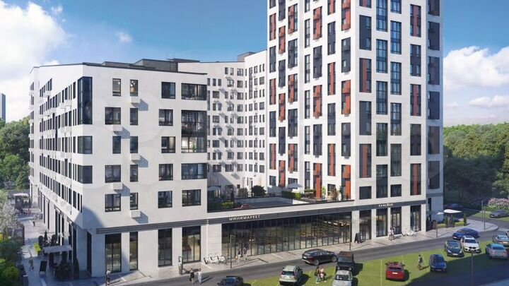 Квартира-студия, 23,2 м², 17/18 эт.