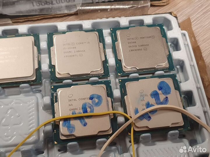 Процессоры Intel Core и AMD Ryzen