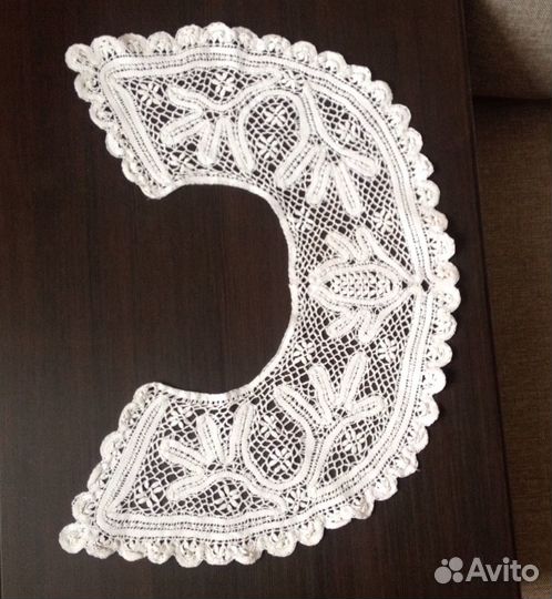 Винтажный кружевной воротник ручная работа, за 3шт
