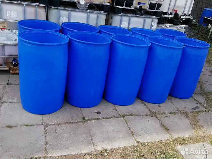 Бочки пластиковые 127,160,230,250 л