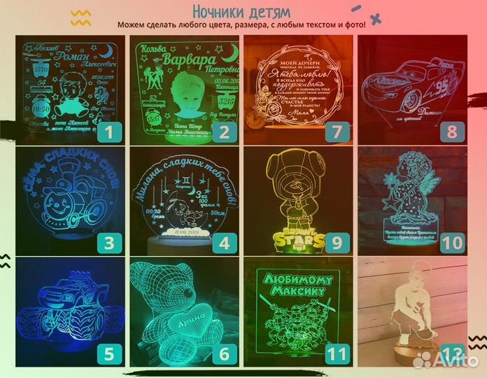 Необычный светильник - ночник