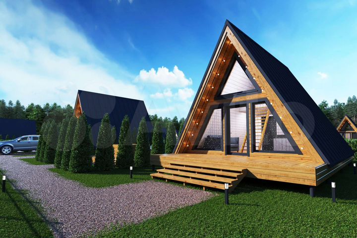 Дом 52 м² на участке 6 сот.