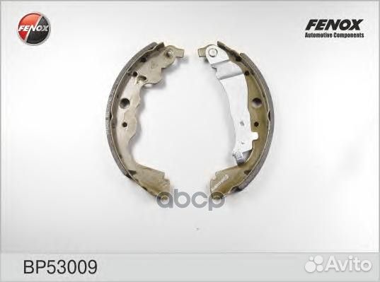 Колодки тормозные барабанные зад прав/лев B