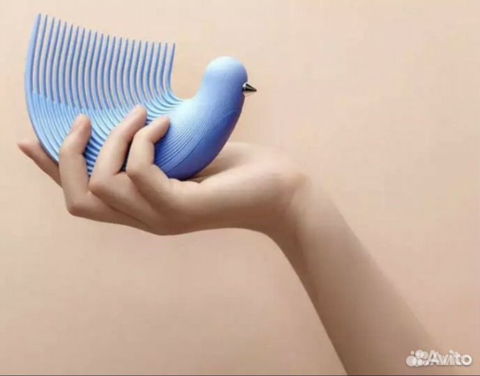 Гребень - птичка для массажа головы