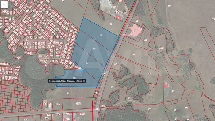 Участок 20 га (промназначения)