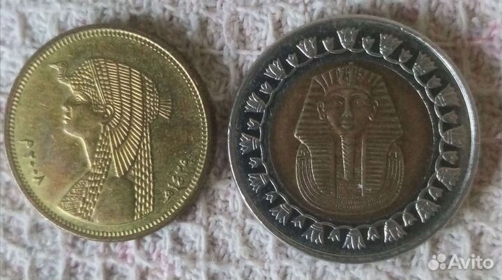 Египетская монеты