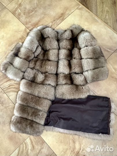 Шуба песец под соболь