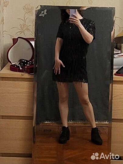 Очень смелое короткое платье Zara S-M оригинал