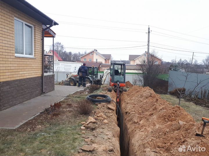 Услуги Мини Экскаватора