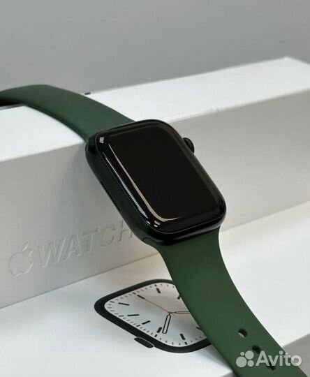 Apple watch S7 45mm Green Витринные, Рассрочка