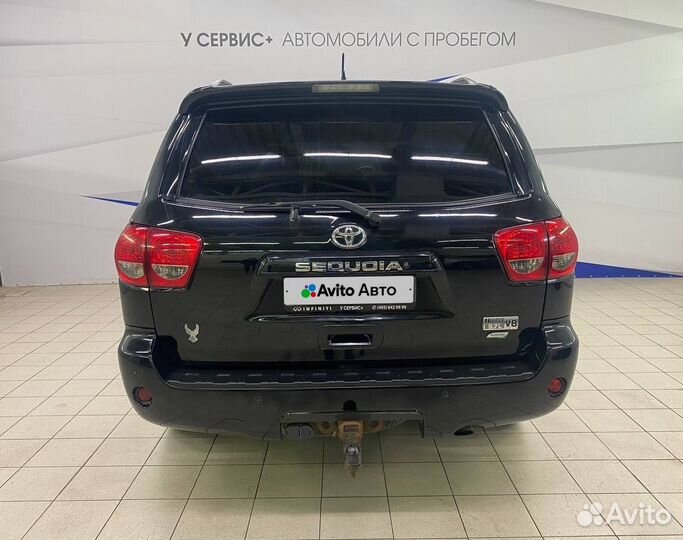 Toyota Sequoia 5.7 AT, 2011, 380 000 км