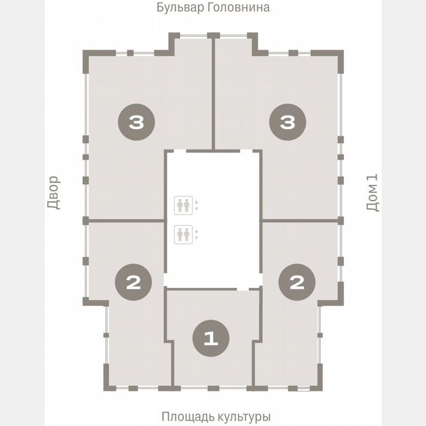 3-к. квартира, 114,4 м², 15/15 эт.