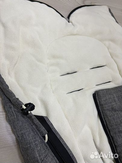 Муфта для ног Stokke Black Melange