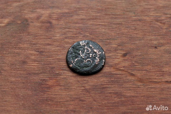 Полушка 1770 Екатерина II в Твери