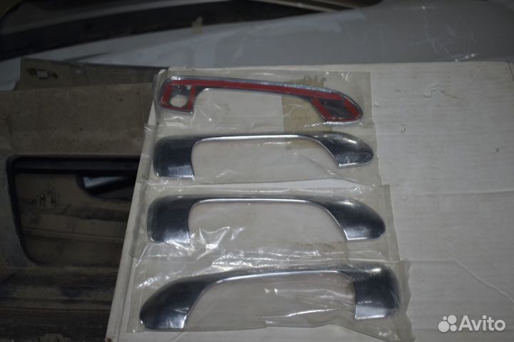 Окантовка ручек (металл) Honda Jazz (Хром)