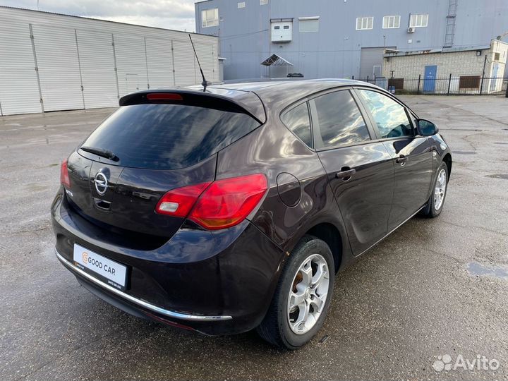 Opel Astra 1.6 МТ, 2014, 135 534 км