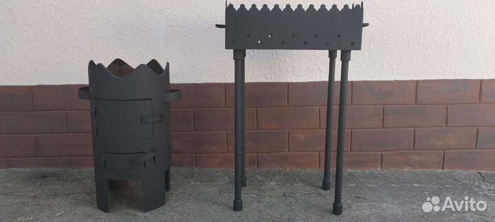 Печь под казан и мангал