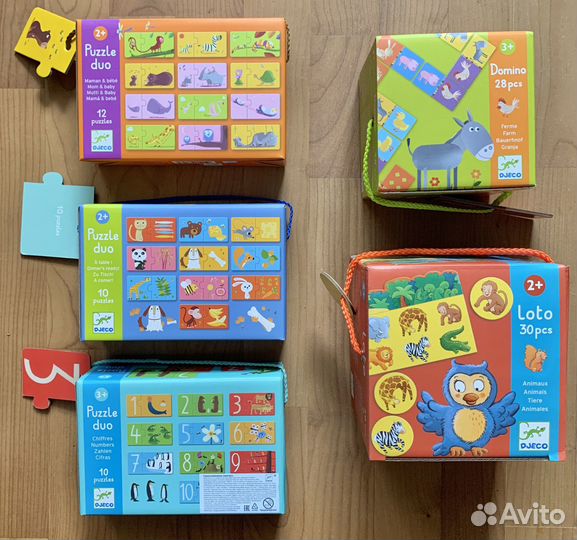 Новые игры Djeco от 2 лет