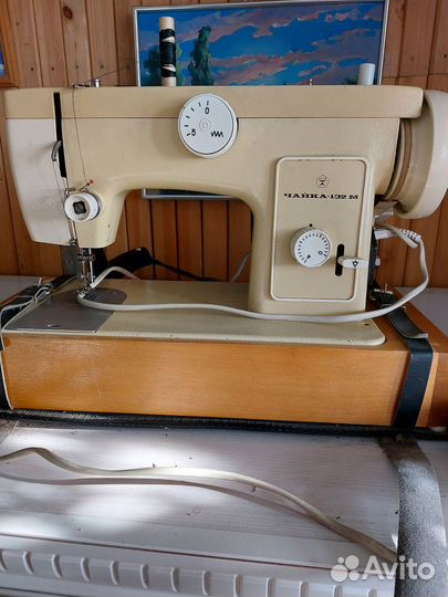 Швейная машинка чайка 132м с приводом Tur-2 Aspa