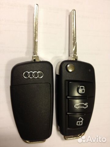 Раскладной ключ зажигания для Ауди(Audi) A4