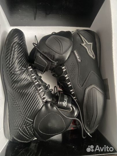 Мотоботинки Alpinestars Black Gan Metal