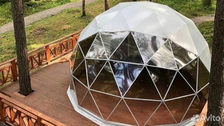 Геокупол для глэмпинга