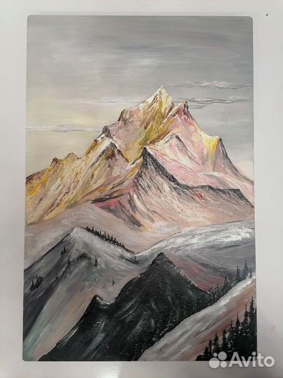 Картина на холсте.Акрил