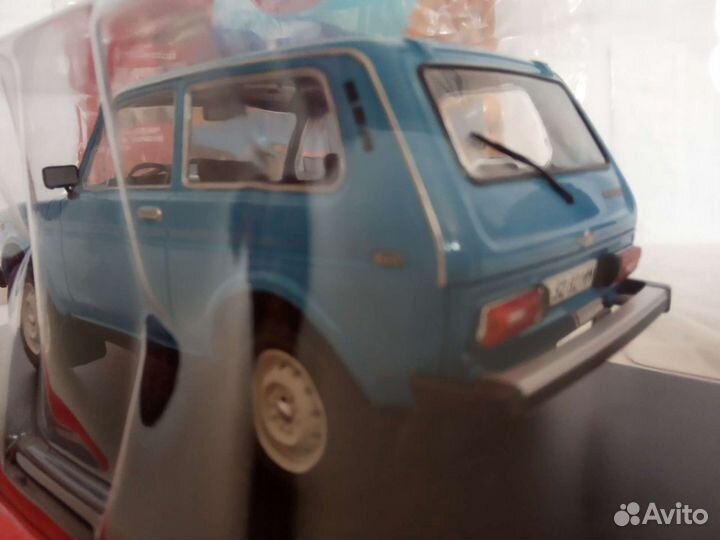 Модель автомобиля ваз 21211 Нива в масштабе 1/24