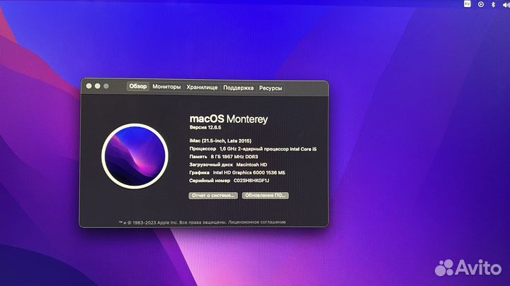 Apple iMac 21.5 2015 Lite