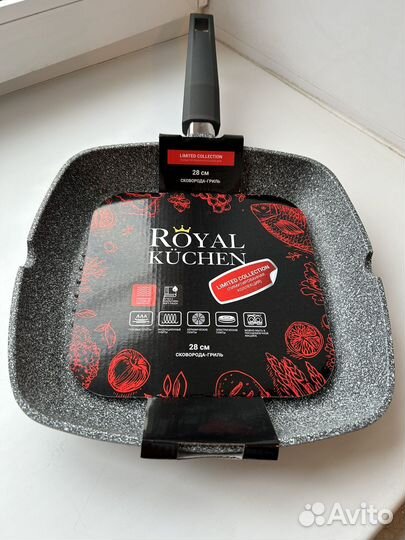 Royal Kuchen Сковорода-гриль Новая