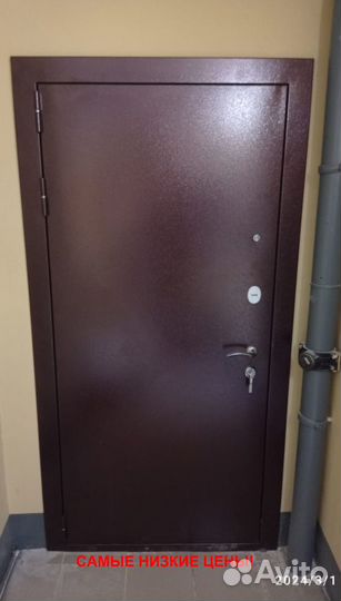 Толстая дверь входная от производителя с бесплатно