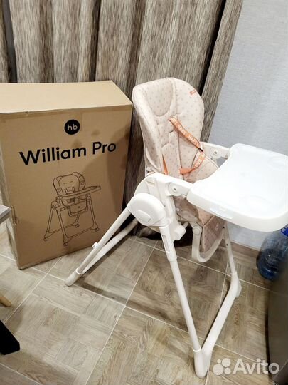 Стульчик для кормления happy baby william pro