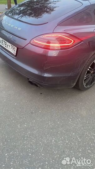 Светодиодные фонари Black Porsche Panamera 970.1