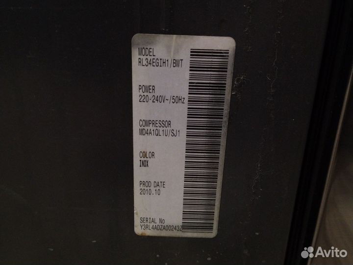 Холодильник Samsung RL-34 egih на запчасти