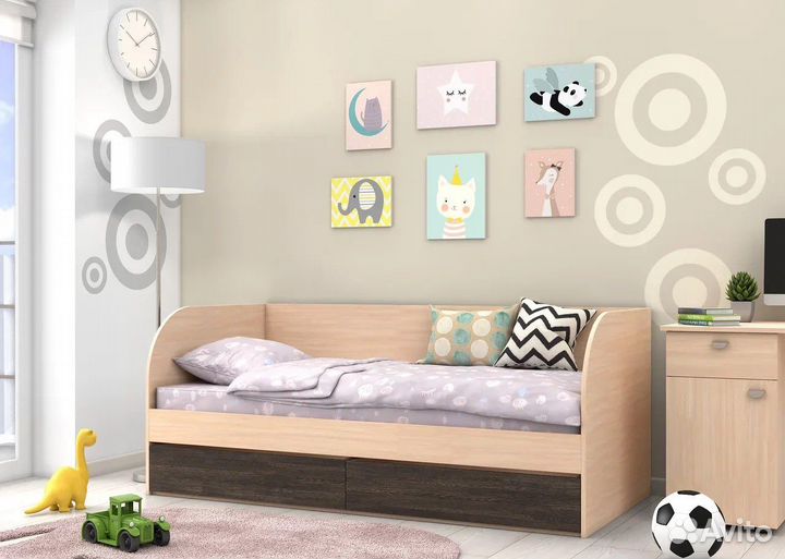 Односпальная кровать Golden kids 7