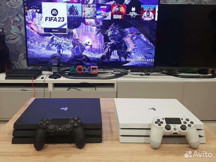 Sony ps4 + прошита + бесплатно 10.000 игр